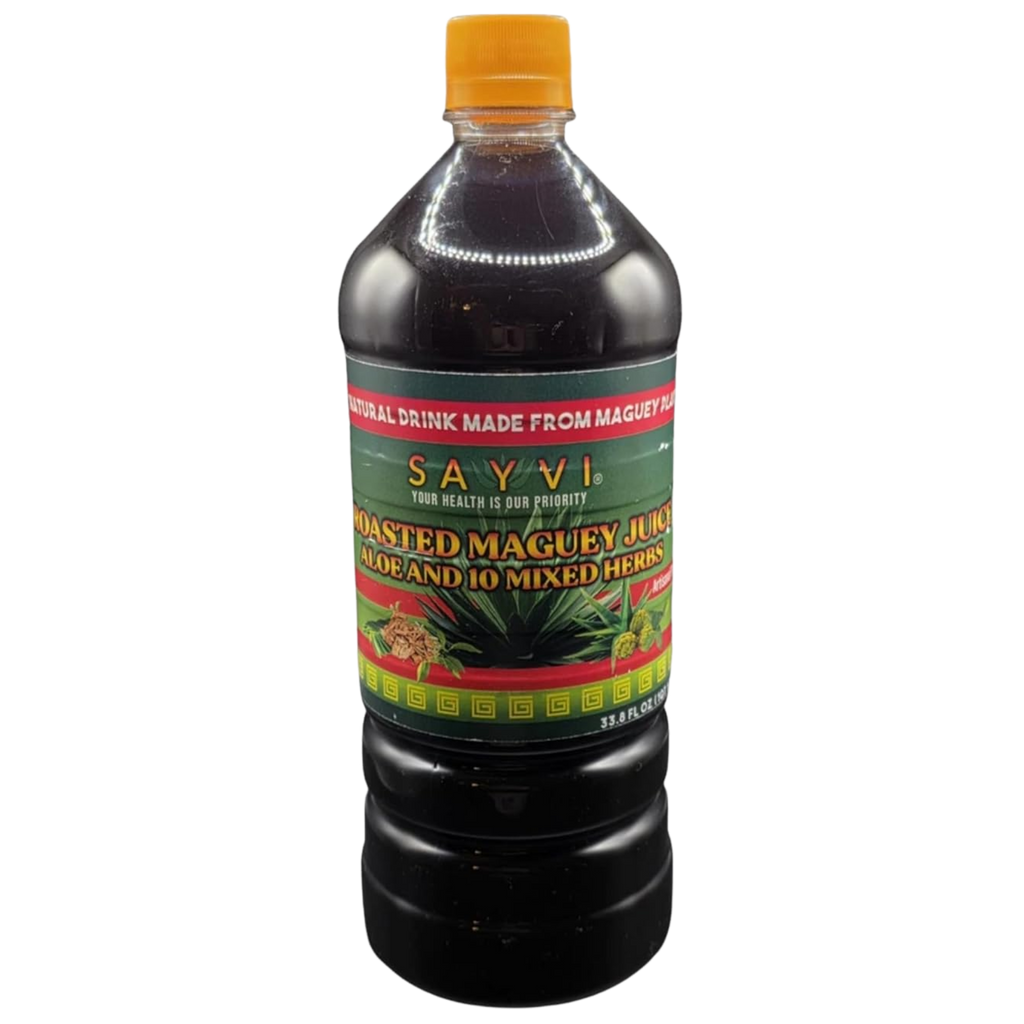 Sayvi Agave Syrup Organic 33.8 fl oz - Roasted Maguey with 10 Herbal Blend, Premium Agave Nectar for Sweetening, Natural and Healthy Alternative, Perfect for Cooking and Beverages  $22.99 Per Unit