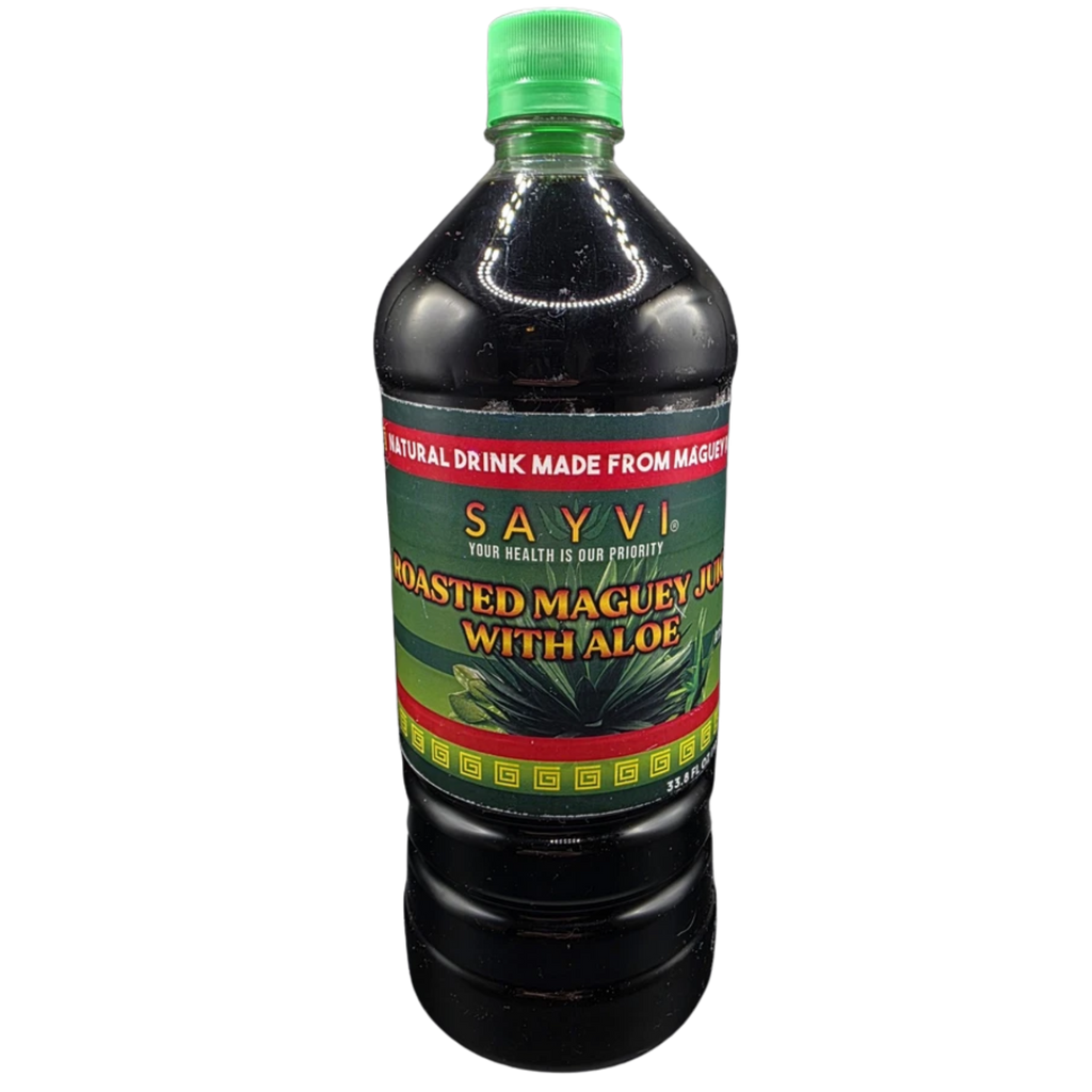 SAYVI Organic Agave Syrup - 33.8 fl oz Roasted Maguey with Aloe - Premium Agave Nectar for Drinks and Desserts - Pure Agave Syrup Organic for Healthy Sweetening $22.99 Per Unit