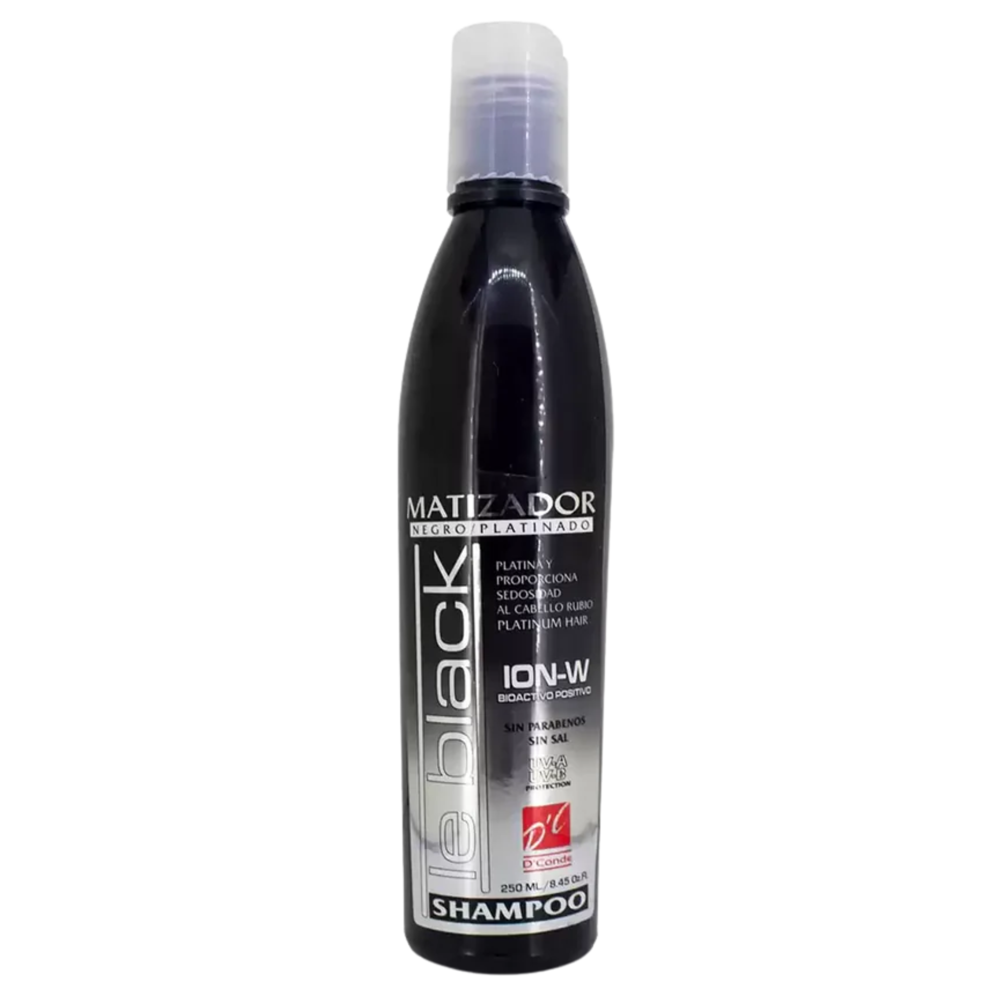 Le Black Purple Toning Shampoo - Black Shampoo for Blonde Hair, 8.45 Fl Oz, Formal Tone, Black/Platin - Enhance and Maintain Vibrant Blonde Shades with Premium Hair Care Solution $17.99 Per Unit