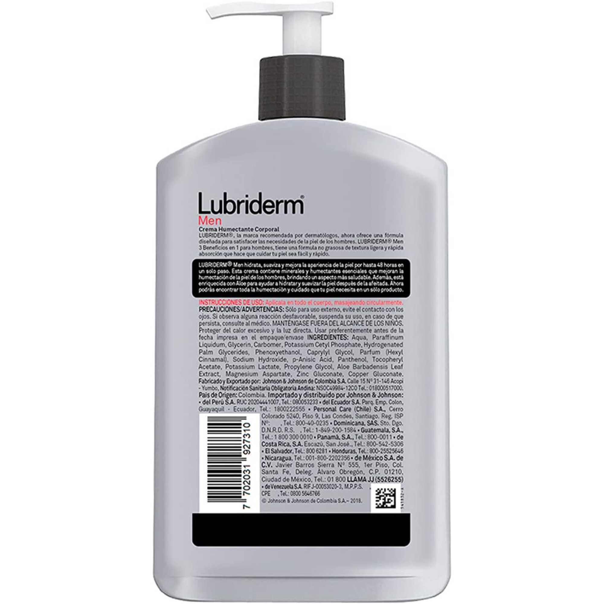 Lubriderm 3-in-1 Body Moisturizers for Men, Lotion for Extremely Dry Skin, Facial & Body Lotion for Dry Skin, Hydrating Cream $23.50 Per Unit