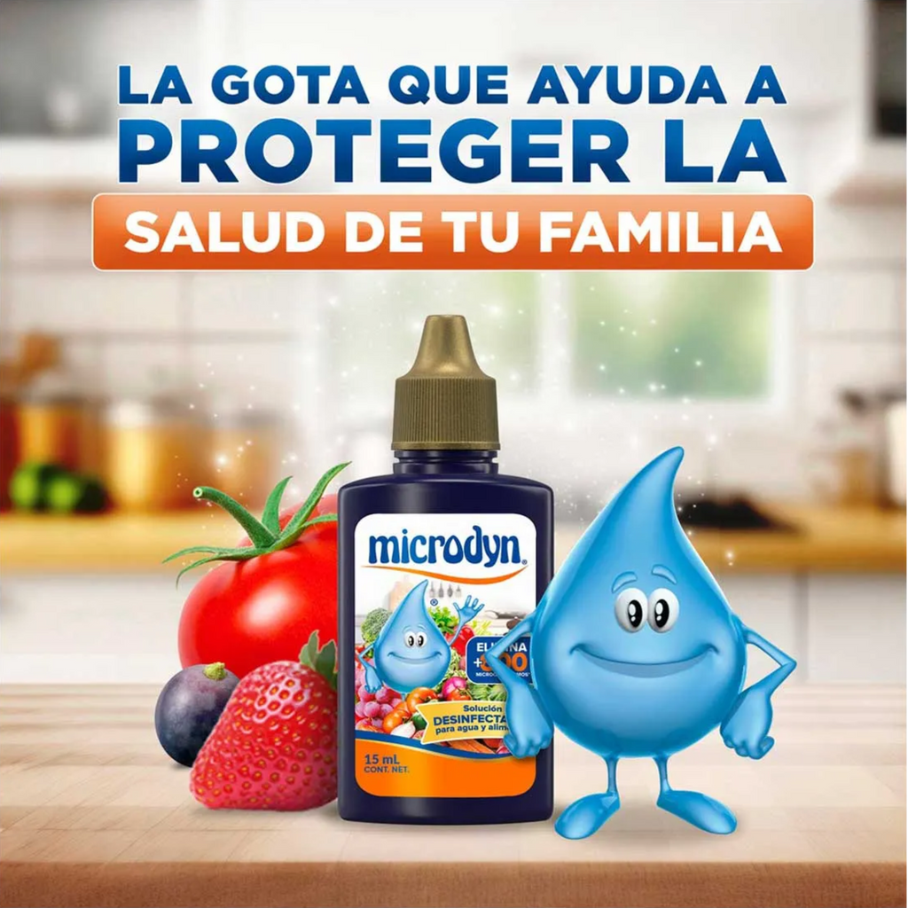 Microdyn 15 mL Veggie Wash - Fruit and Vegetable Wash Solution - Effective Fruit Cleaner and Vegetable Cleaner - Natural Fruit and Veggie Wash for Safe Consumption$11.48 Per Unit