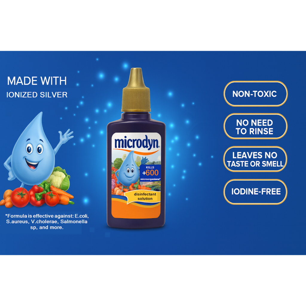 Microdyn 15 mL Veggie Wash - Fruit and Vegetable Wash Solution - Effective Fruit Cleaner and Vegetable Cleaner - Natural Fruit and Veggie Wash for Safe Consumption$11.48 Per Unit