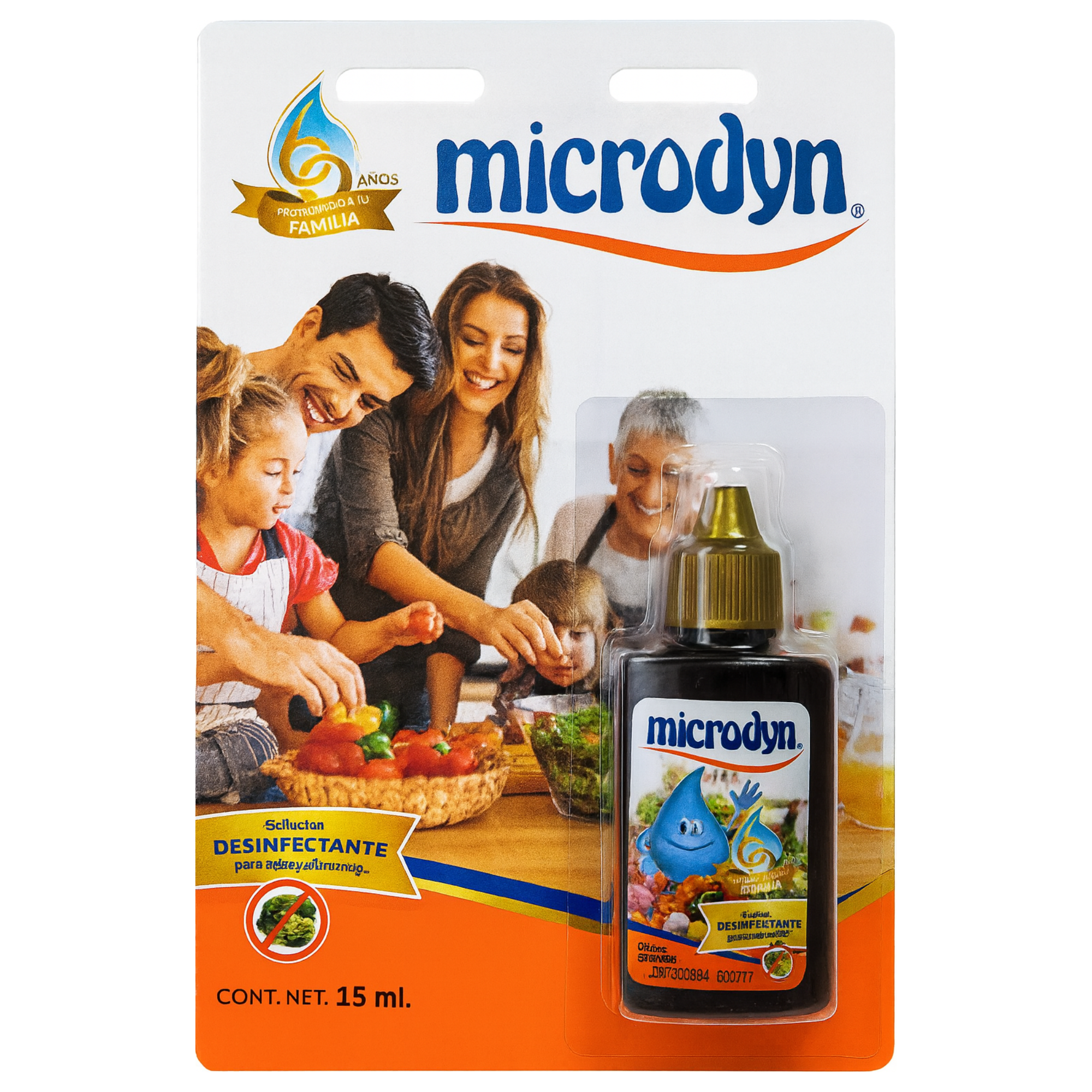 Microdyn 15 mL Veggie Wash - Fruit and Vegetable Wash Solution - Effective Fruit Cleaner and Vegetable Cleaner - Natural Fruit and Veggie Wash for Safe Consumption$11.48 Per Unit