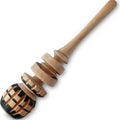 Handcrafted Mexican Molinillo Whisk - Traditional Wooden Tool for Hot Chocolate Frothi